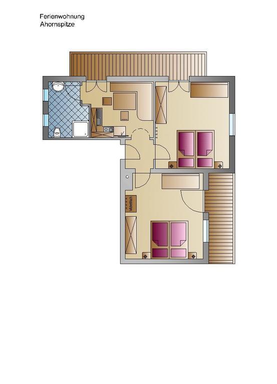 Landhaus Tyrol 메이른호픈 객실 사진
